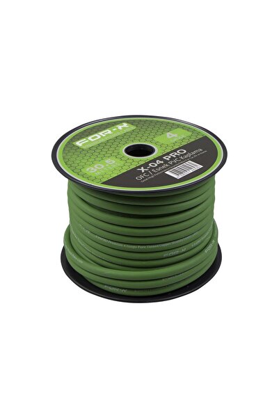 Deniz Sound Garage 5 Metre Amfi Güç Kablosu 4 GA X-04 PRO %100 Bakır OFC En K...