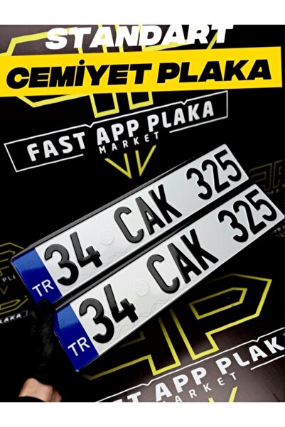 ABAGlobal STANDART CEMİYET PLAKASI