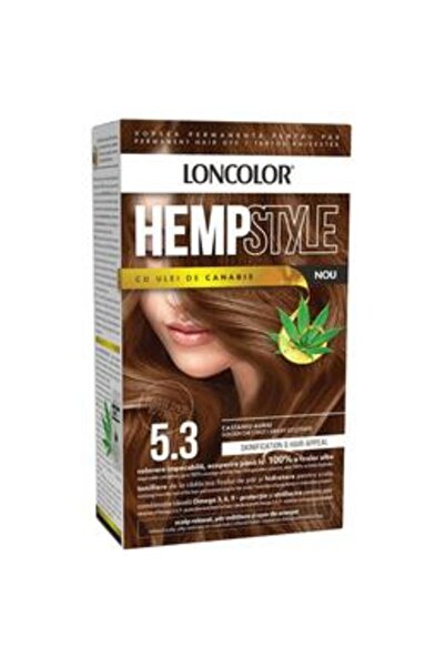 Loncolor Vopsea Permanenta pentru Par Expert HempStyle cu Ulei de Canabis, nu...
