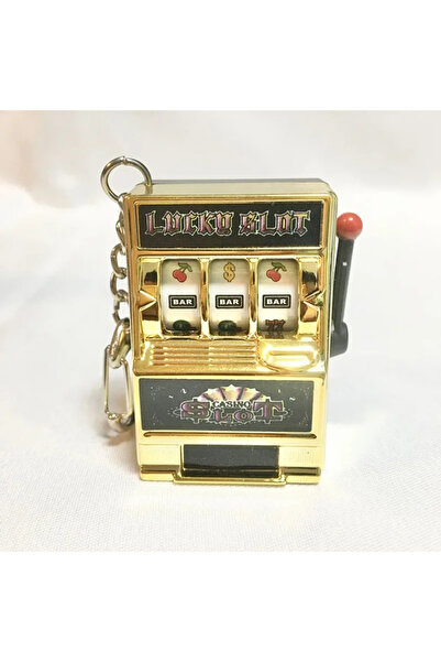 Choice1 D buckle Gold Simple Fashion Trend Keychain Toy Fruit Machine Slot Ma...