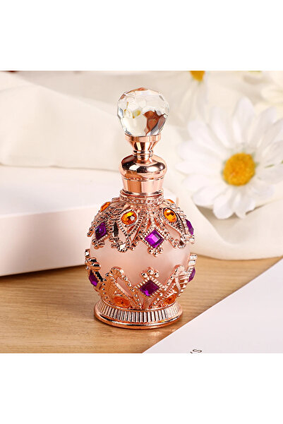 Choice1 Pink 15ml 15ML Glass Vintage Style Perfume Bottle Arab Style Reusable...