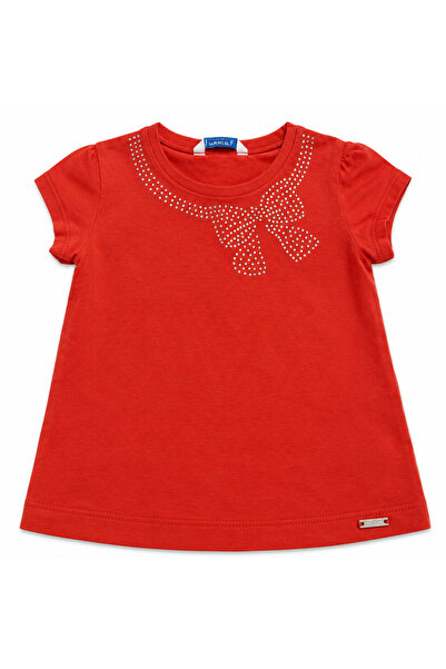 MAYORAL Mayora Girl's Stoned T-Shirt Mercan Age 3