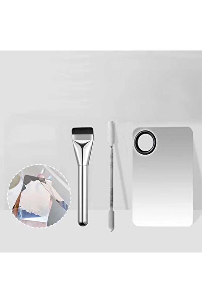 Choice5 3Pcs C Stainless Steel Foundation Lipstick Makeup Foundation Brush Mi...