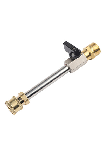 Choice 1pcs Threaded Stainless Steel Extension Rod With Integrated Valve For ...