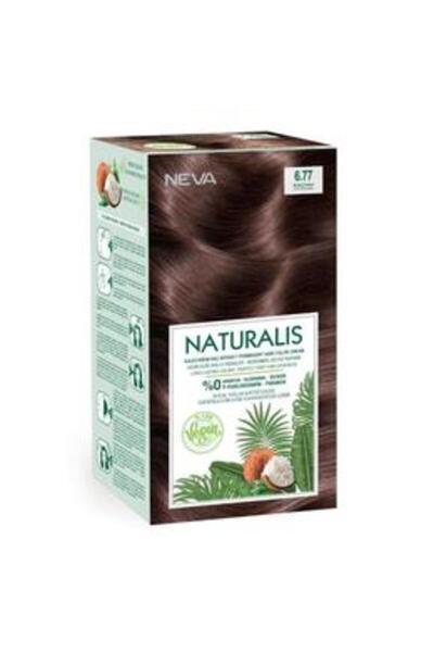 Naturalis Vegan Ammonia-Free Hair Dye - Naturalis, shade 6.77 Chocolate, 150 ml
