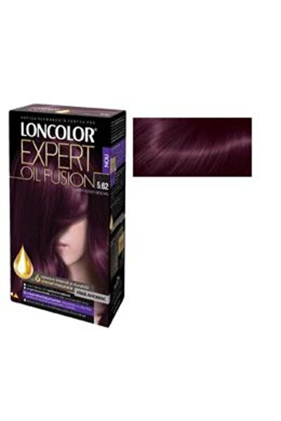 Loncolor Vopsea de Par Permanenta Fara Amoniac Expert Oil Fusion, nuanta 5.62...