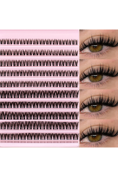 Choice CS 03 SEXYSHEEP DIY Lash Clusters Wispy Lash Extension C Curl Winged E...