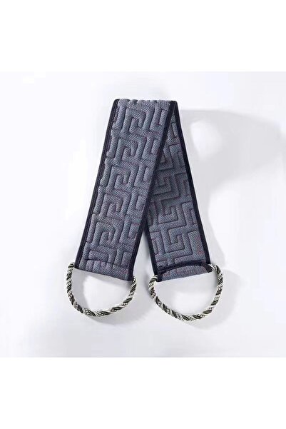 choice2 Navy Blue Dual-Textured Exfoliating Washcloth Towel Back Scrubber for...