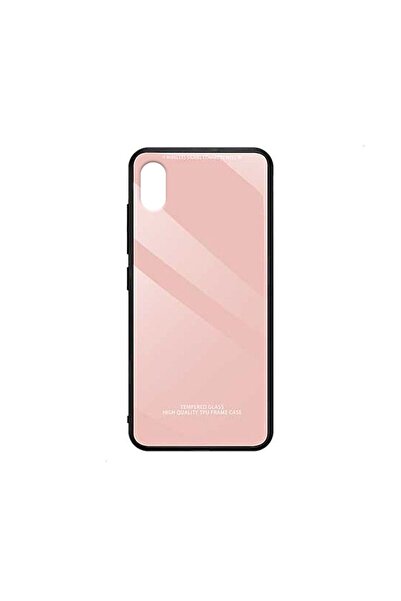 OEM Glass Case Apple iPhone XS MAX Ροζ