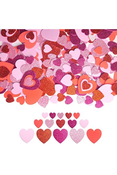 choice2 1.9-4.3cm 100Pcs 50-500Pcs Valentine's Day Foam Heart DIY Stickers fo...