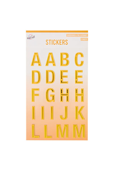 Evendi Set stickere autocolante, Galben