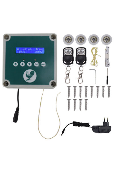 Choice EU Plug Automatic Chicken Coop Door Controller 100 To 240V Programmabl...