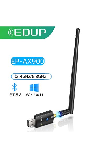 Choice EP-AX900 EDUP AX900 Wireless USB Adapter 900Mbps Bluetooth 5.3 Dual Ba...