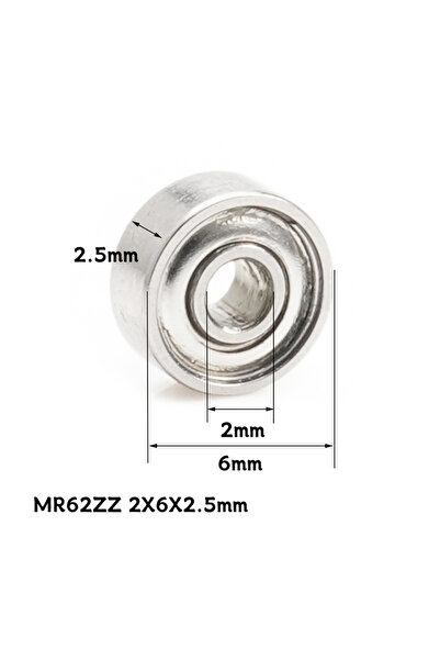 Choice MR62ZZ 2x6x2.5 10Pcs 2mm ID MR52ZZ MR62ZZ 692ZZ MR72ZZ Deep Groove Bal...