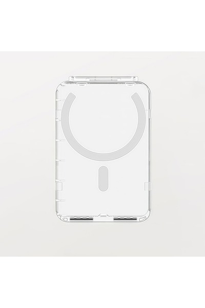 Choice حافظة بطاقات شفافة متوافقة مع MagSafe، مقاومة للصدمات، تحتوي على فتحتي...
