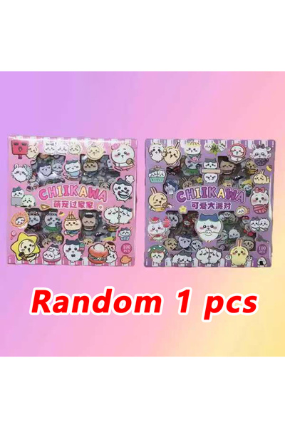 Choice1 بانداي صندوق عشوائي واحد 100 قطعة ملصقات ألعاب أنمي جي يي كاوا لطيفة ...