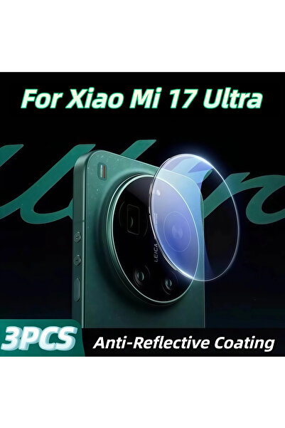 Choice 3PCS For XiaoMi 17ultra 3-Pack Full Coverage Xiao Mi 17 Ultra Lens Fil...