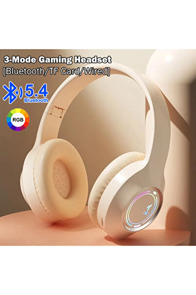 Choice1 kebidumei 3Mode BT5.4 RGB Skin KEBIDUMEI RGB Over-Ear Gaming Headphon...