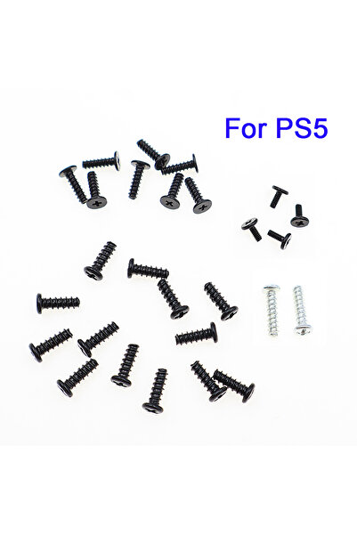 Choice مجموعة كاملة من البراغي ذات الرأس المتقاطع لوحدة تحكم PS5 DualSense، ط...
