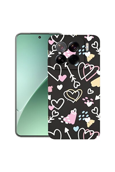 bestcase Θήκη για Xiaomi 15, Σύμβολα αγάπης, Λεπτή σιλικόνη 0.8MM, Αντικραδασ...