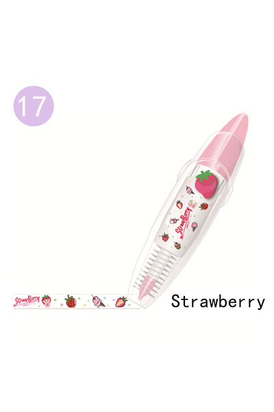 Choice8 17 STRAWBERRY KawaiiDuck Panda Cherry Fish Balloon Strawberry Press T...