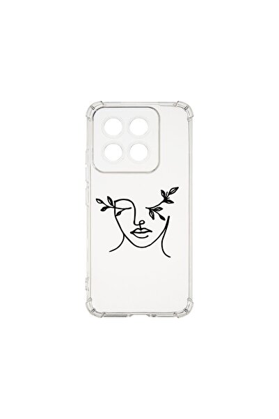 bestcase Husa pentru Xiaomi 14T, BestCase¬Æ Anti Shock 1.5MM, Woman Abstract,...