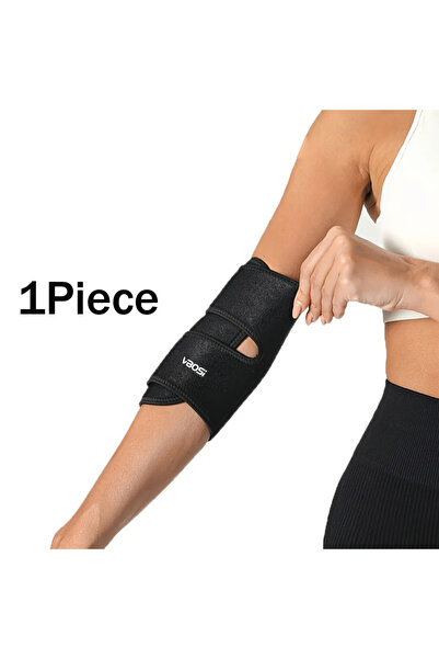 Choice black 1 Piece Adjustable Neoprene Elbow Support Brace - Comfortable Sp...