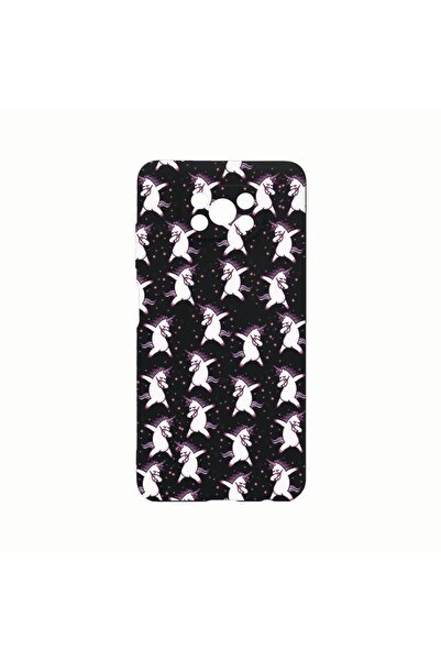bestcase Силиконов калъф, съвместим с Xiaomi Poco X3 Pro, Еднорог, Устойчив н...