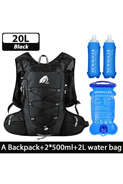 Choice1 BAG683-242-225 سترة ترطيب خفيفة الوزن للغاية سعة 20 لتر مع كيس ماء سع...