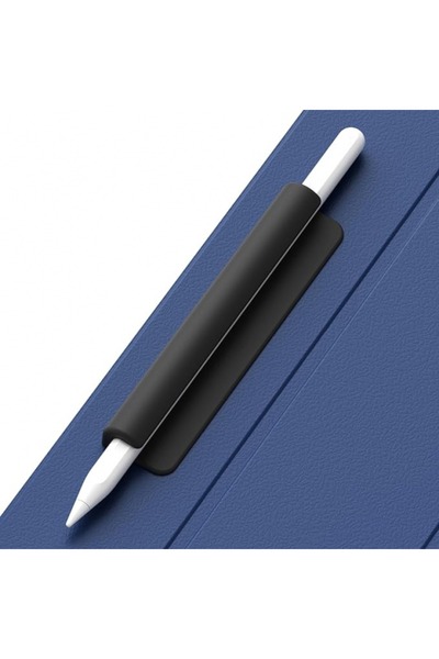 Choice Black Silicone Pencil Holder Anti-loss Self-Adhesive Tablet Stylus Pen...
