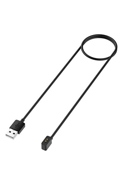 Choice كابل شحن USB أسود بطول 1 متر للساعات الذكية باند 10/9/9 برو/9NFC/8/8 ب...