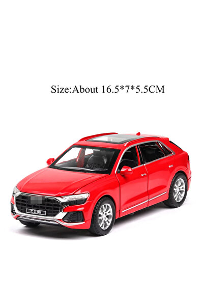Choice4 Q8 Red 1:32 Q8 RS7 Car Metal Model Diecast Alloy Toy 6 Doors Opened w...