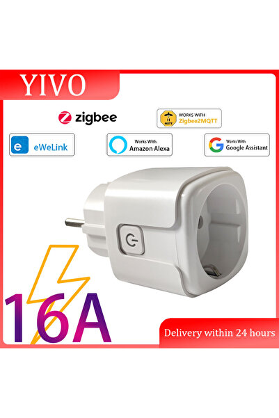 Choice EU-16A Ewelink Zigbee Smart Plug 16A EU Smart Socket With Power Monito...