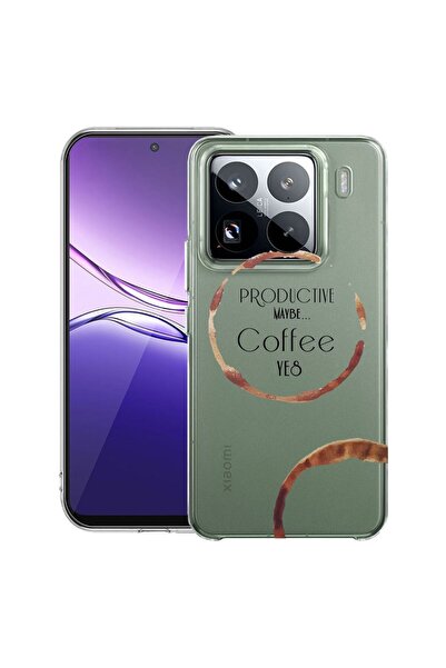 bestcase ¬Æ Clear Slim Silicone Case Compatible with Xiaomi 15, Coffee, 20999...