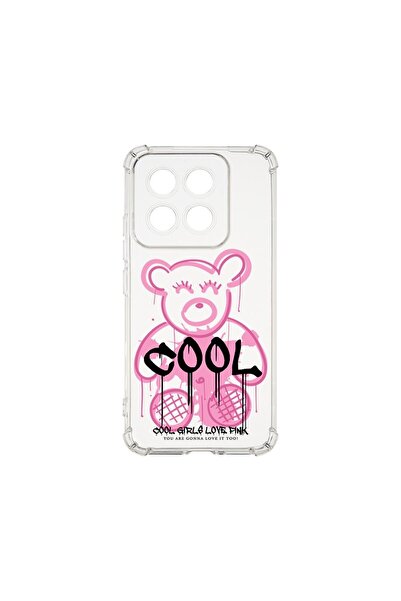 bestcase Калъф за Xiaomi 14T Pro, BestCase® Anti Shock 1.5MM, Мече Теди, Стил...