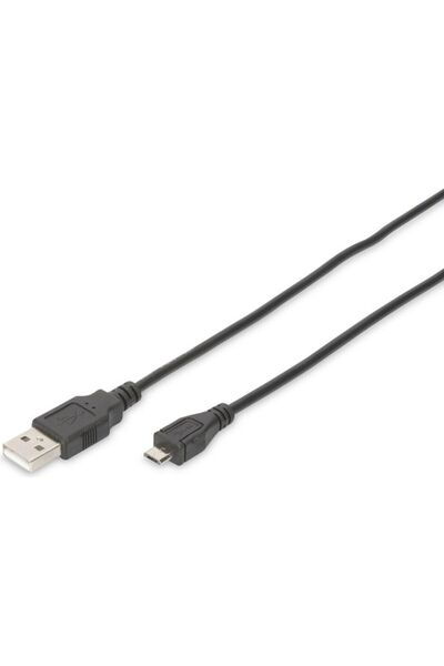 Digitus Cablu USB - USB la Micro-USB Tip B - 1,8 m