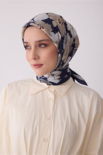 Belli Çiçek Desen Fresh Modal Eşarp