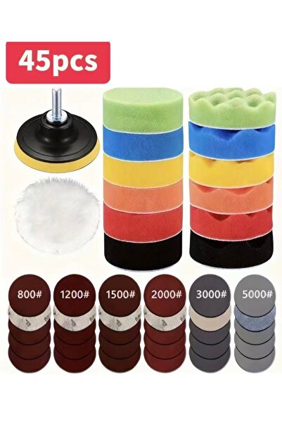 Choice1 45pcs Polishing kits, polishing accessories, angle grinders, polisher...