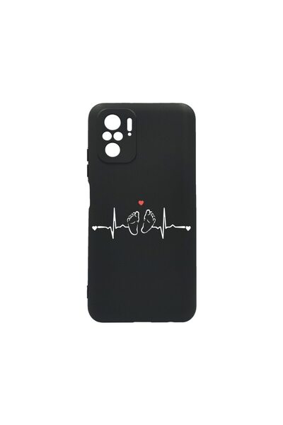 bestcase Тънък силиконов калъф 0.8ММ, съвместим с Xiaomi Redmi Note 10 4G, My...