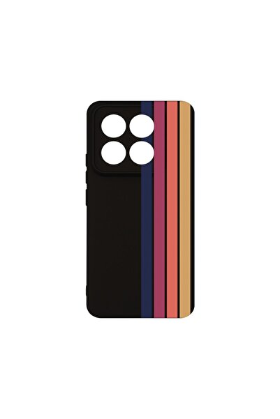bestcase Husa pentru Xiaomi 14T Pro, BestCase¬Æ Slim SIlicon 0.8MM, Retro Lin...