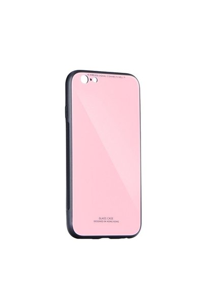 OEM Glass Case Apple iPhone 7 / iPhone 8 / iPhone SE 2020 / iPhone SE 2022 Ροζ