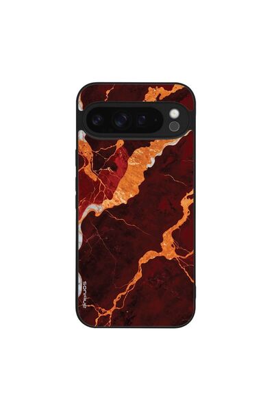Sonique Θήκη Marble Series για Google Pixel 9 Pro XL 5G Κόκκινο
