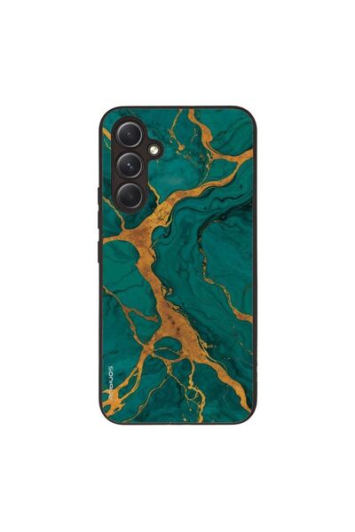 Sonique Θήκη Marble Series για Samsung Galaxy A54 5G Πράσινο