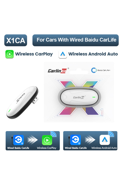Choice1 محول لاسلكي أصلي من X1CA لتحويل نظام CarPlay السلكي إلى لاسلكي ونظام ...