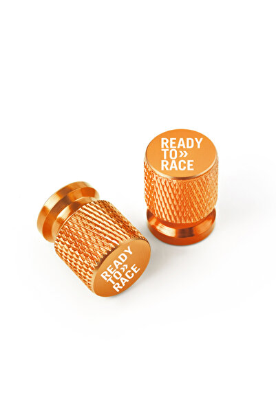 Choice5 غطاء صمام الإطارات باللون البرتقالي عدد 2 قطعة لـ KTM Ready to Race A...