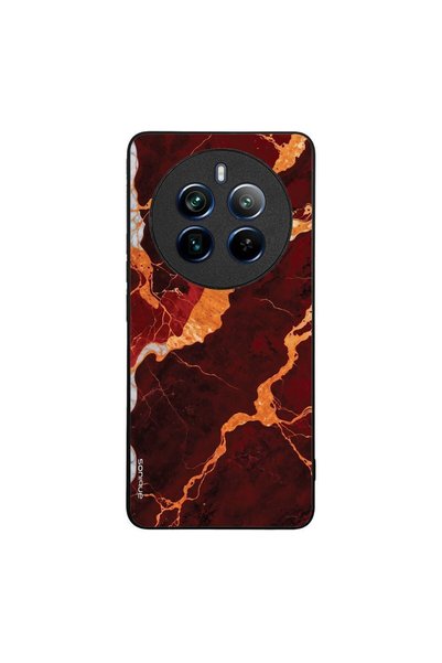Sonique Θήκη Marble Series για Realme 12 Pro 5G / Realme 12 Pro Plus 5G Κόκκινο