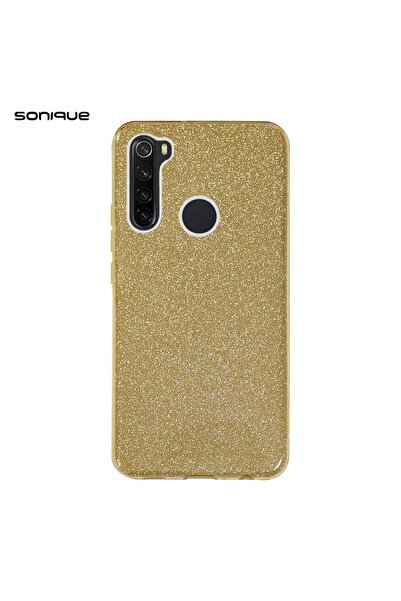 Sonique Θήκη Σιλικόνης Shiny Xiaomi Redmi Note 8T Χρυσό