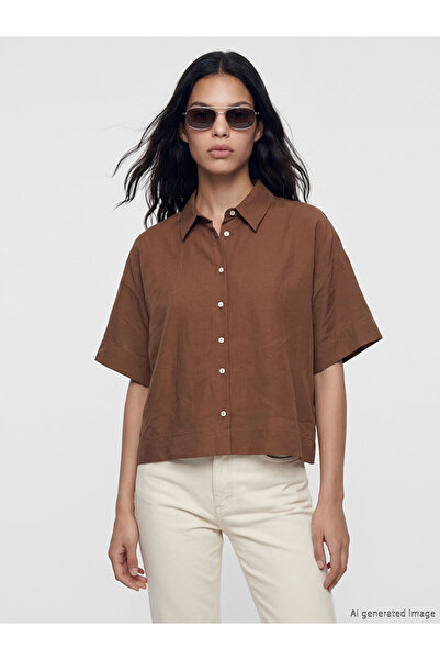 LC Waikiki Nevavm Modal Blended Women's Shirt with a Difference
