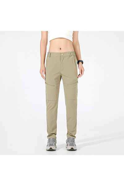 Choice10 M Women Khaki JNLN Hiking Pants Women 4-Way Stretch Waterproof Summe...
