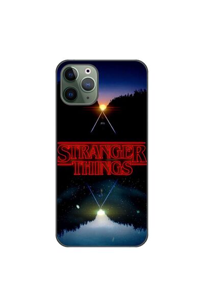 OEM Husa compatibila cu Apple iPhone 11 Pro Max Silicon Gel Tpu Model Strange...